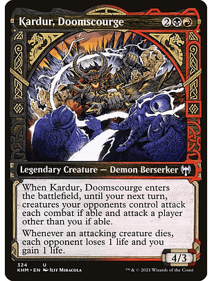 Kardur, Doomscourge (Showcase) | Inglés | NM | KHM