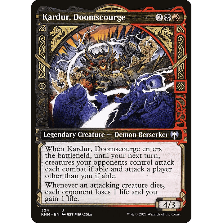 Kardur, Doomscourge (Showcase) | Inglés | NM | KHM 1