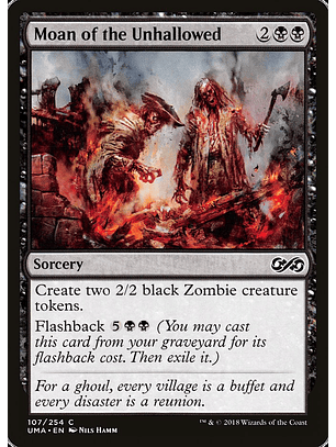 Moan of the Unhallowed | Inglés | NM | UMA