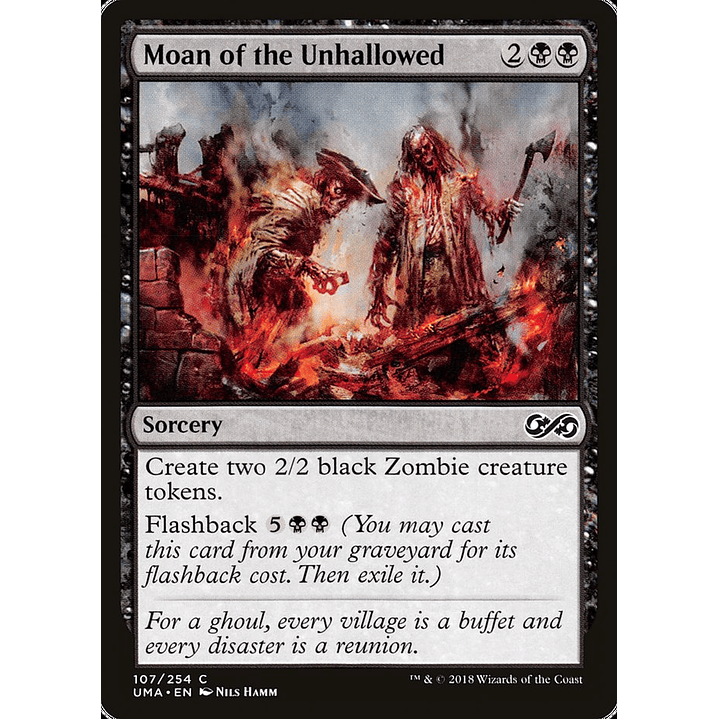 Moan of the Unhallowed | Inglés | NM | UMA 1