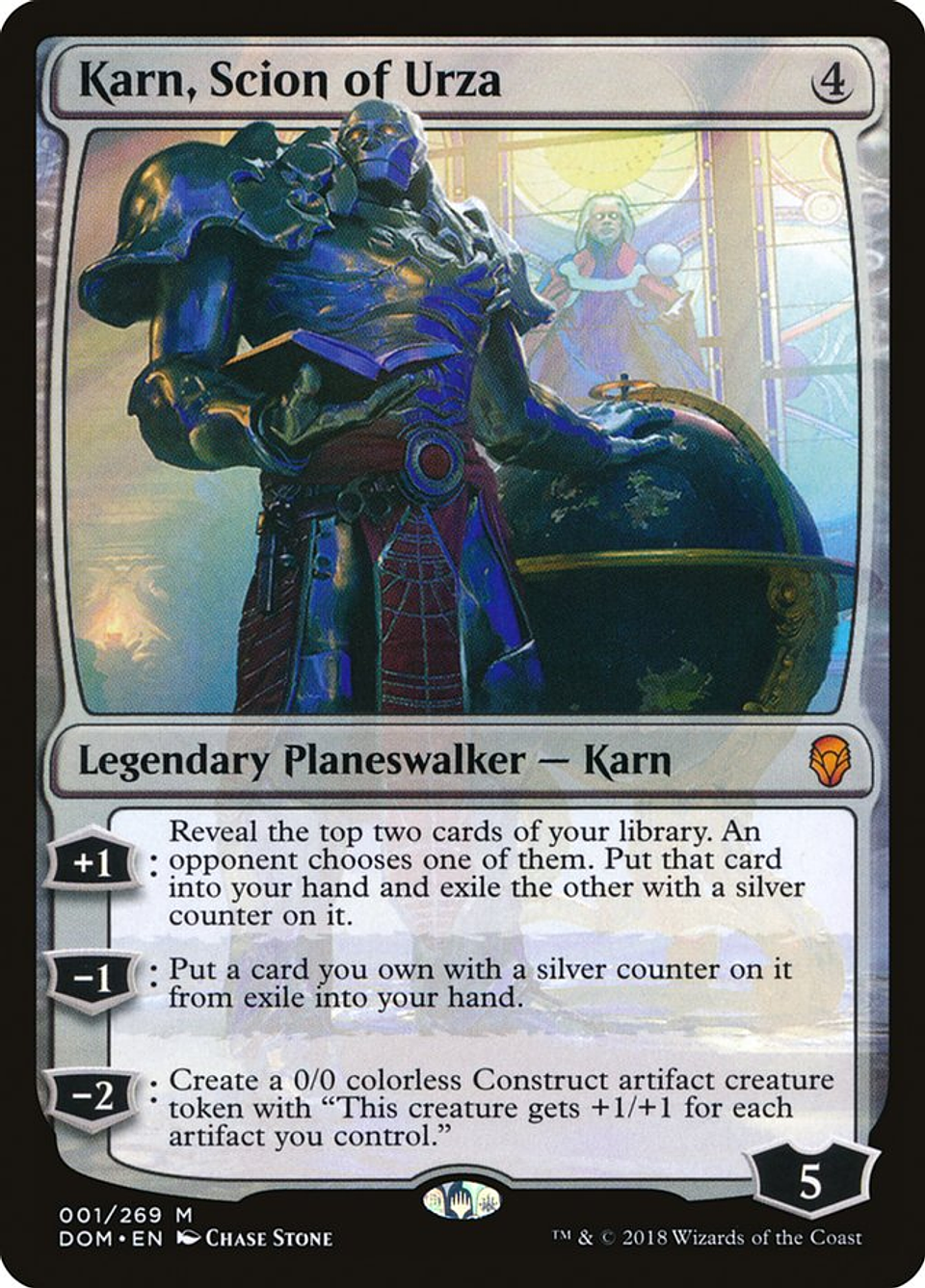 Karn, Scion of Urza | Español | NM | DOM 1