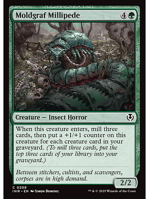 Moldgraf Millipede | Inglés | NM | INR