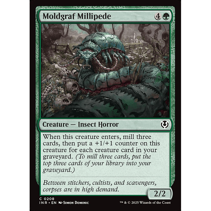 Moldgraf Millipede | Inglés | NM | INR 1