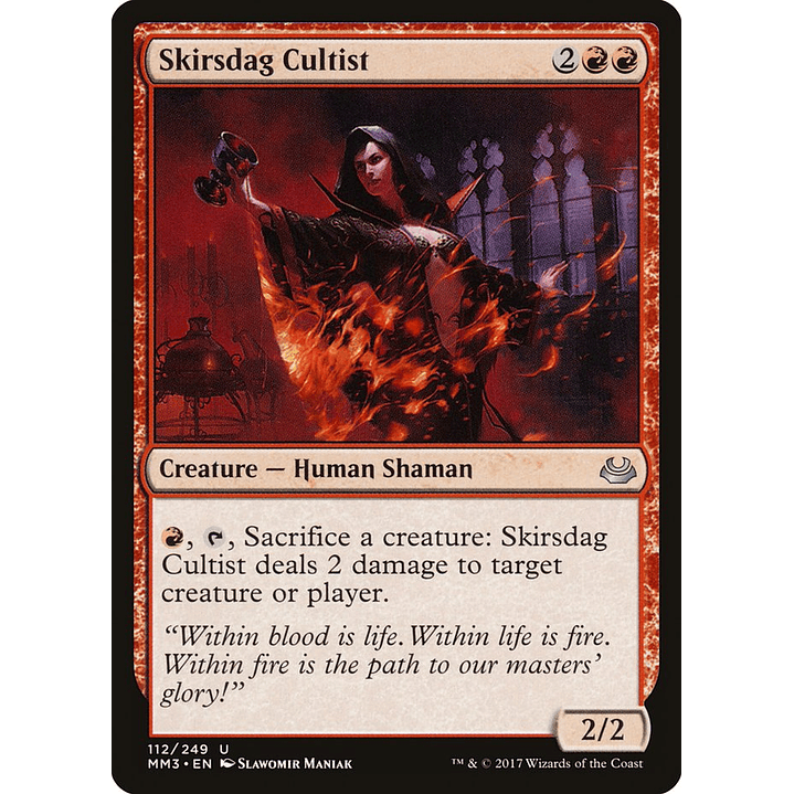 Skirsdag Cultist | Inglés | EX | MM3 1