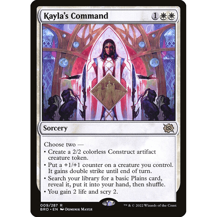 Kayla's Command | Inglés | EX | BRO 1