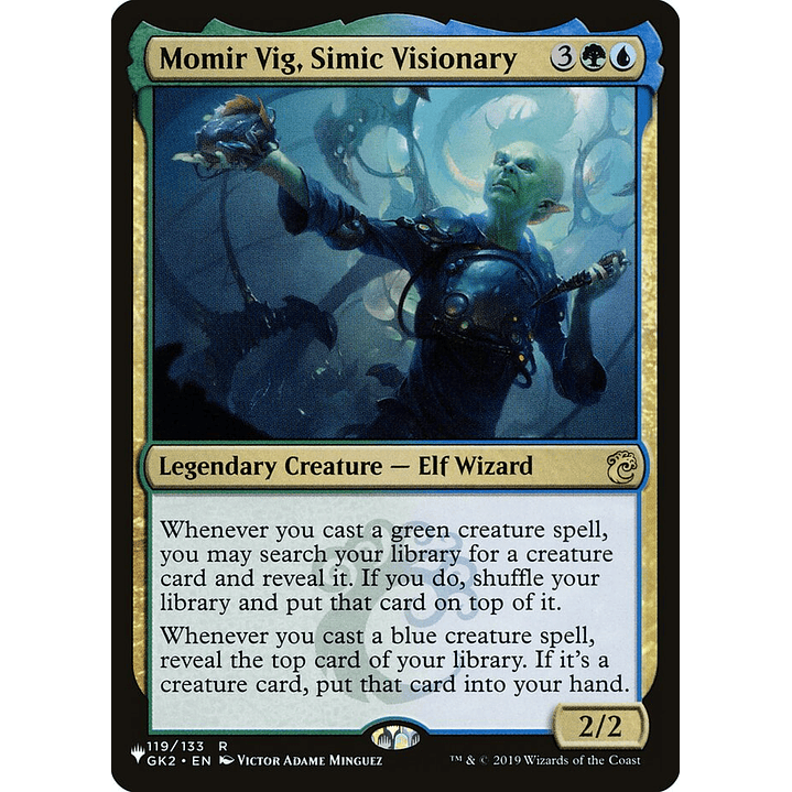 Momir Vig, Simic Visionary | Inglés | NM | PLST 1