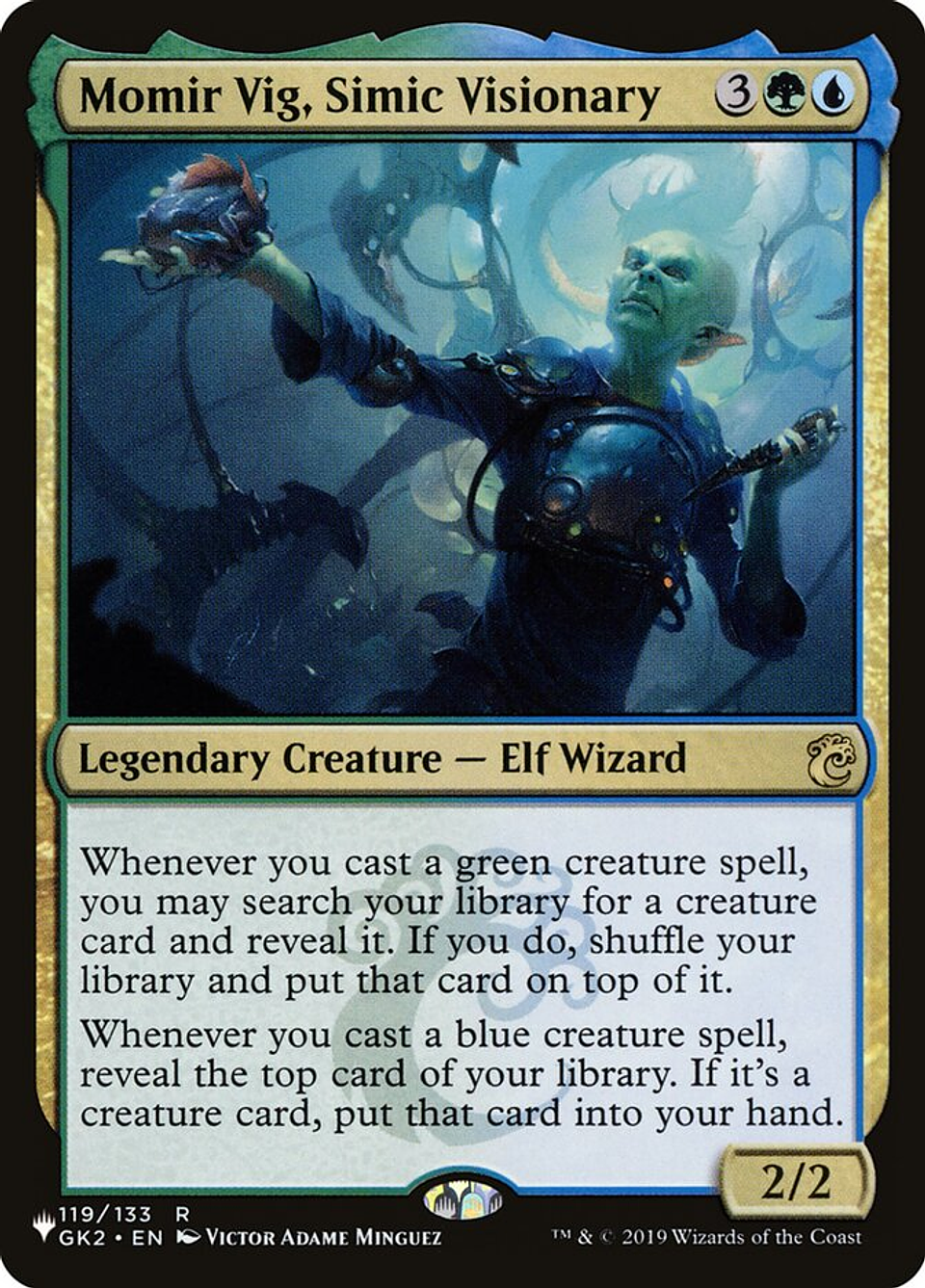 Momir Vig, Simic Visionary | Inglés | NM | PLST 1