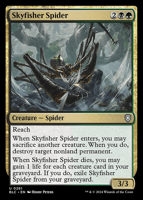 Skyfisher Spider | Inglés | NM | BLC