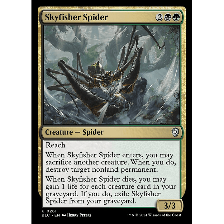 Skyfisher Spider | Inglés | NM | BLC 1
