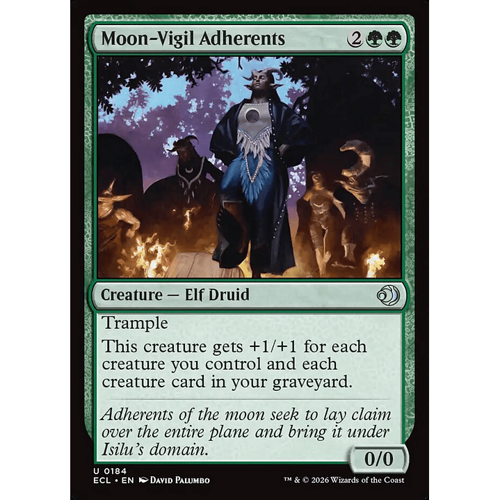 Moon-Vigil Adherents | Inglés | NM | ECL 1