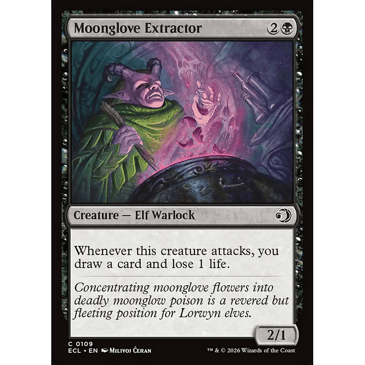Moonglove Extractor (foil) | Inglés | NM | ECL 1