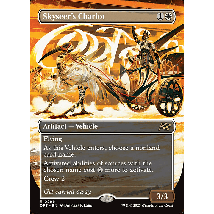 Skyseer's Chariot (Borderless) | Inglés | NM | DFT 1