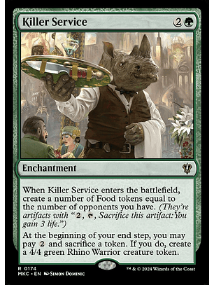 Killer Service | Inglés | NM | MKC