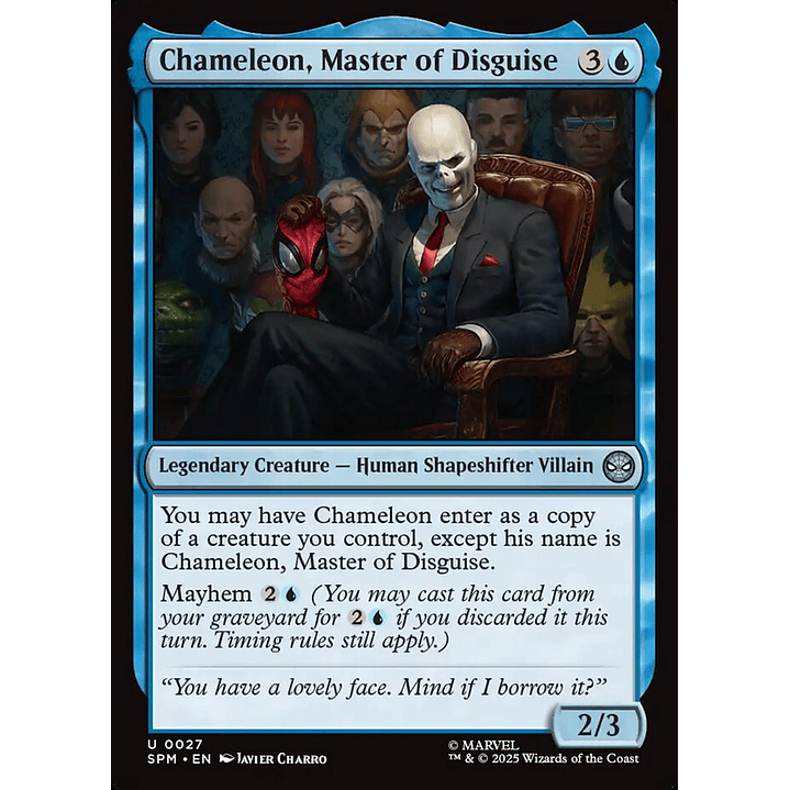 Chameleon, Master of Disguise | Español | NM | SPM 1