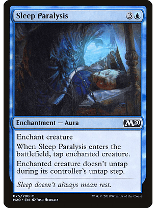 Sleep Paralysis | Inglés | NM | M20