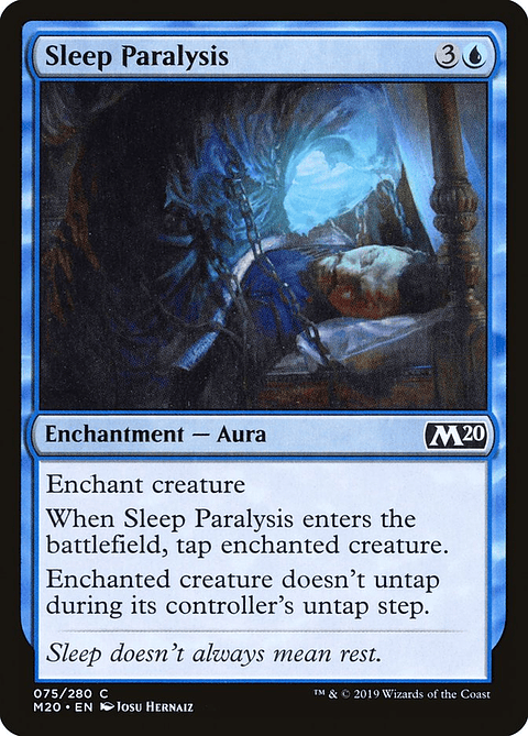 Sleep Paralysis | Inglés | NM | M20