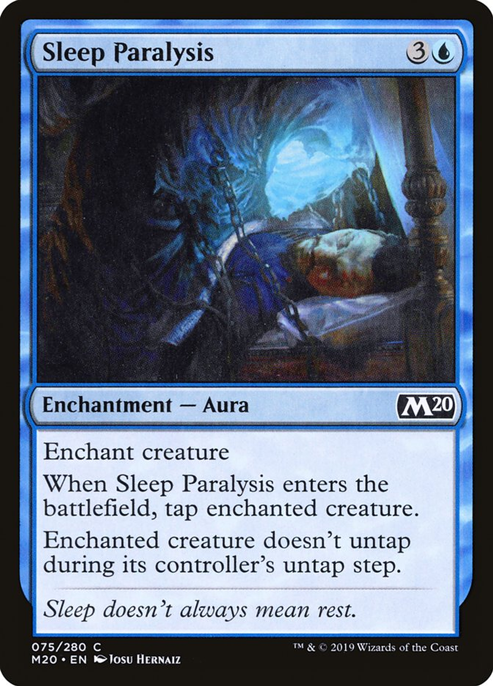 Sleep Paralysis | Inglés | NM | M20 1