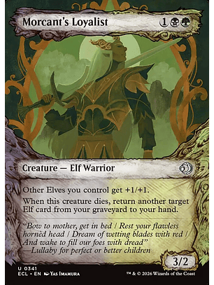Morcant's Loyalist (Showcase foil) | Inglés | NM | ECL