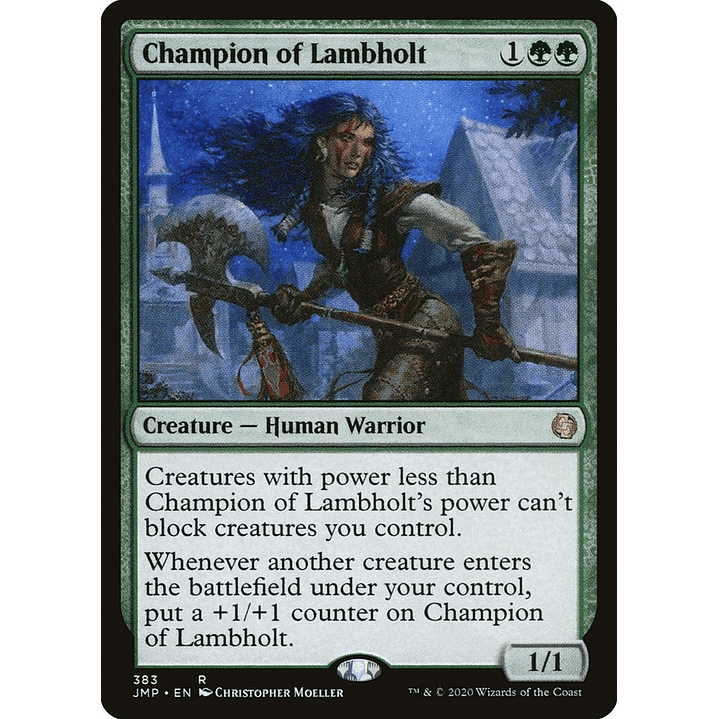 Champion of Lambholt | Inglés | EX | JMP 1