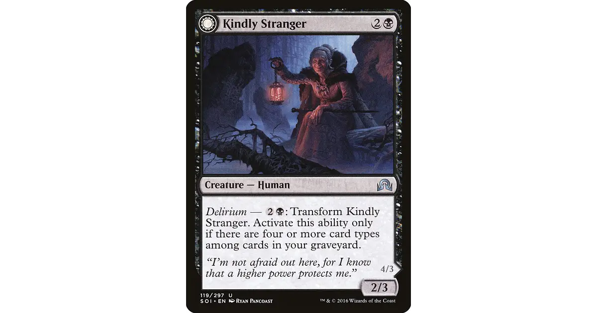 Kindly Stranger // Demon-Possessed Witch | Inglés | EX | SOI