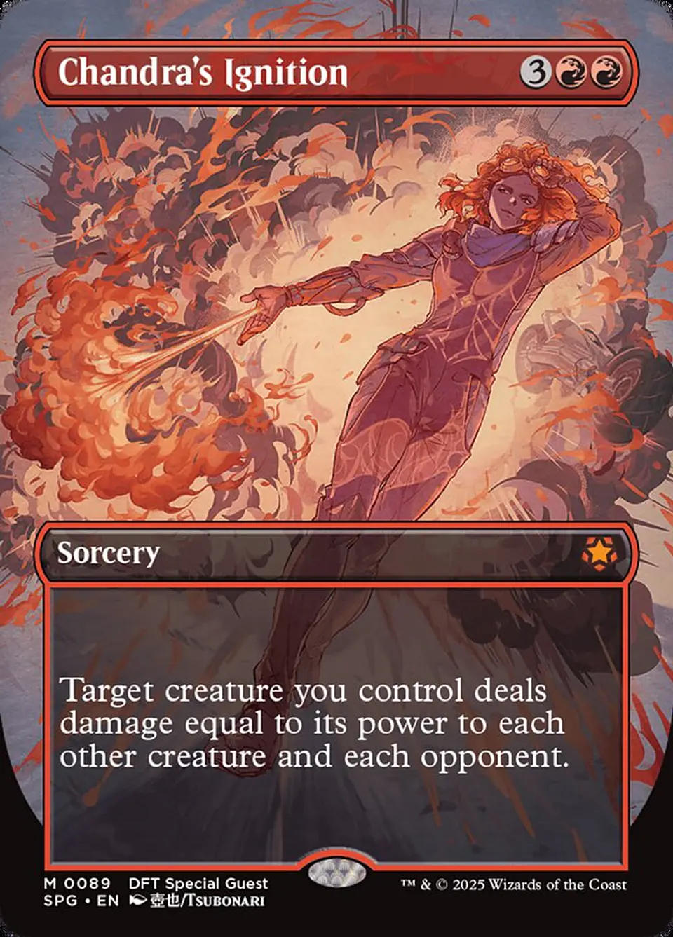 Chandra's Ignition (Borderless) | Inglés | NM | SPG 1