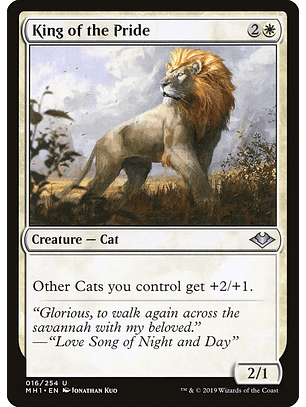 King of the Pride | Inglés | EX | MH1