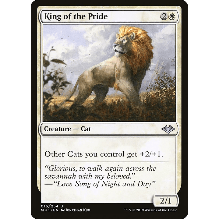 King of the Pride | Inglés | EX | MH1 1