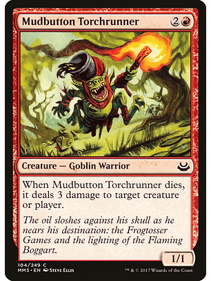 Mudbutton Torchrunner | Inglés | NM | MM3