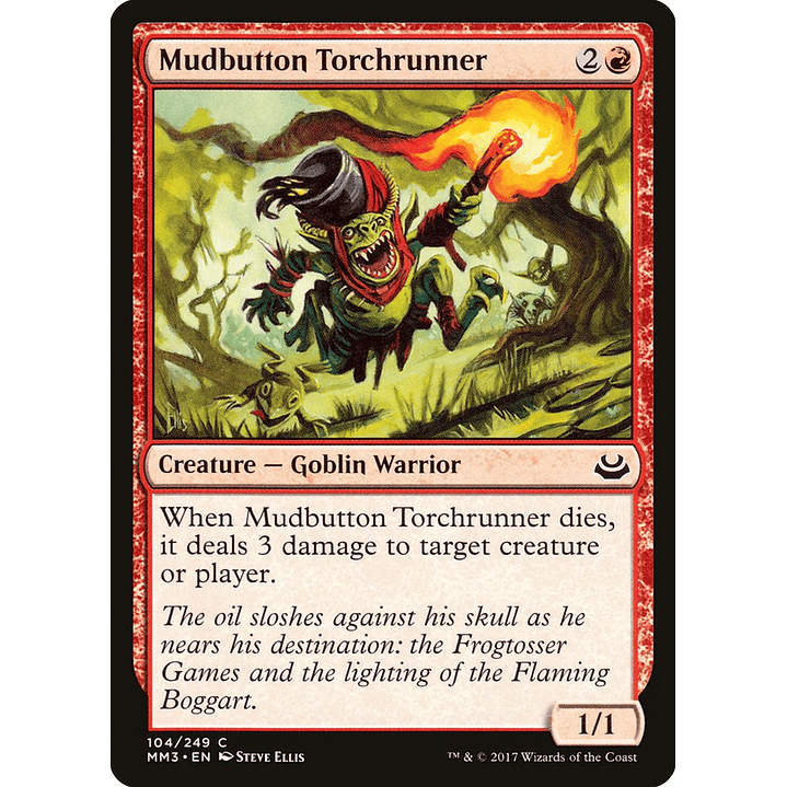 Mudbutton Torchrunner | Inglés | NM | MM3 1