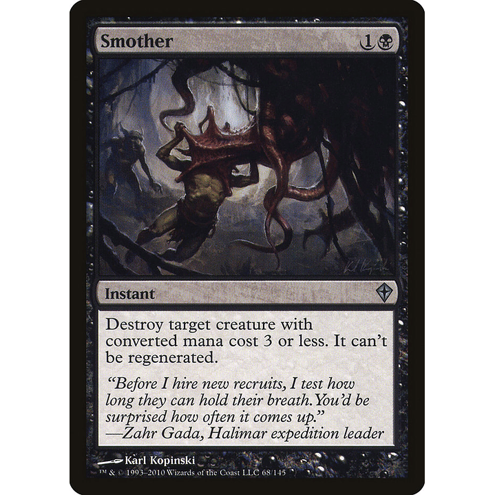 Smother | Inglés | VG | WWK 1