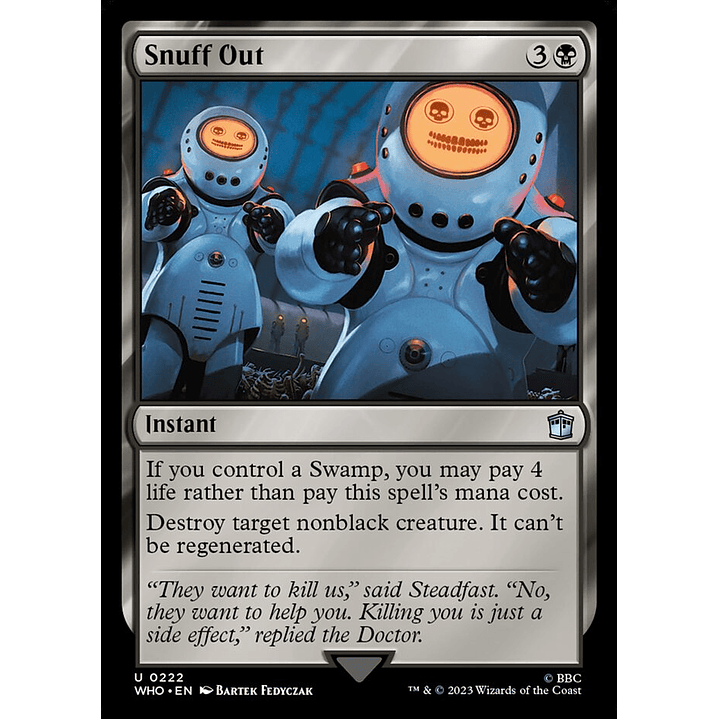 Snuff Out | Inglés | NM | WHO 1