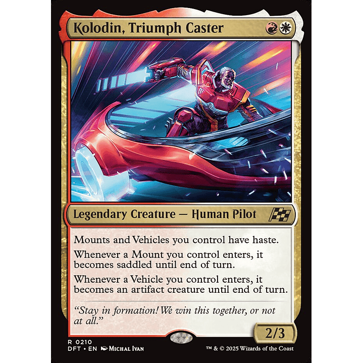 Kolodin, Triumph Caster | Inglés | NM | DFT 1