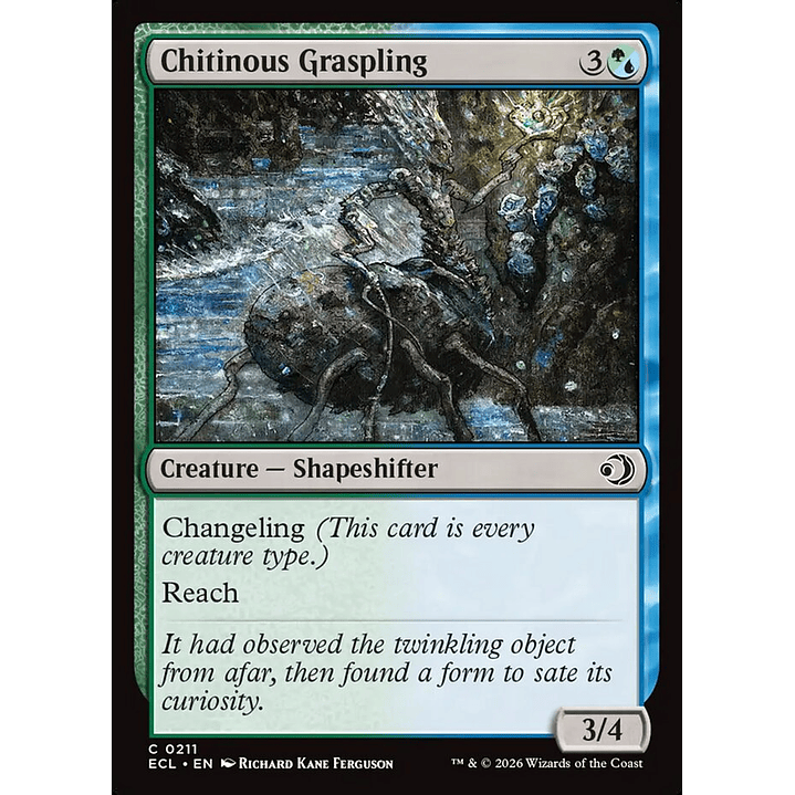 Chitinous Graspling (foil) | Inglés | NM | ECL 1