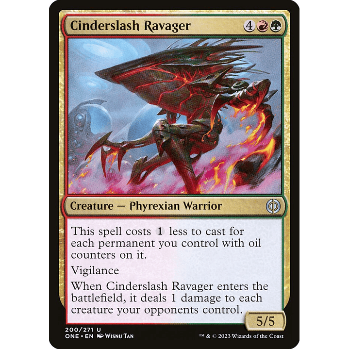 Cinderslash Ravager | Inglés | NM | ONE 1