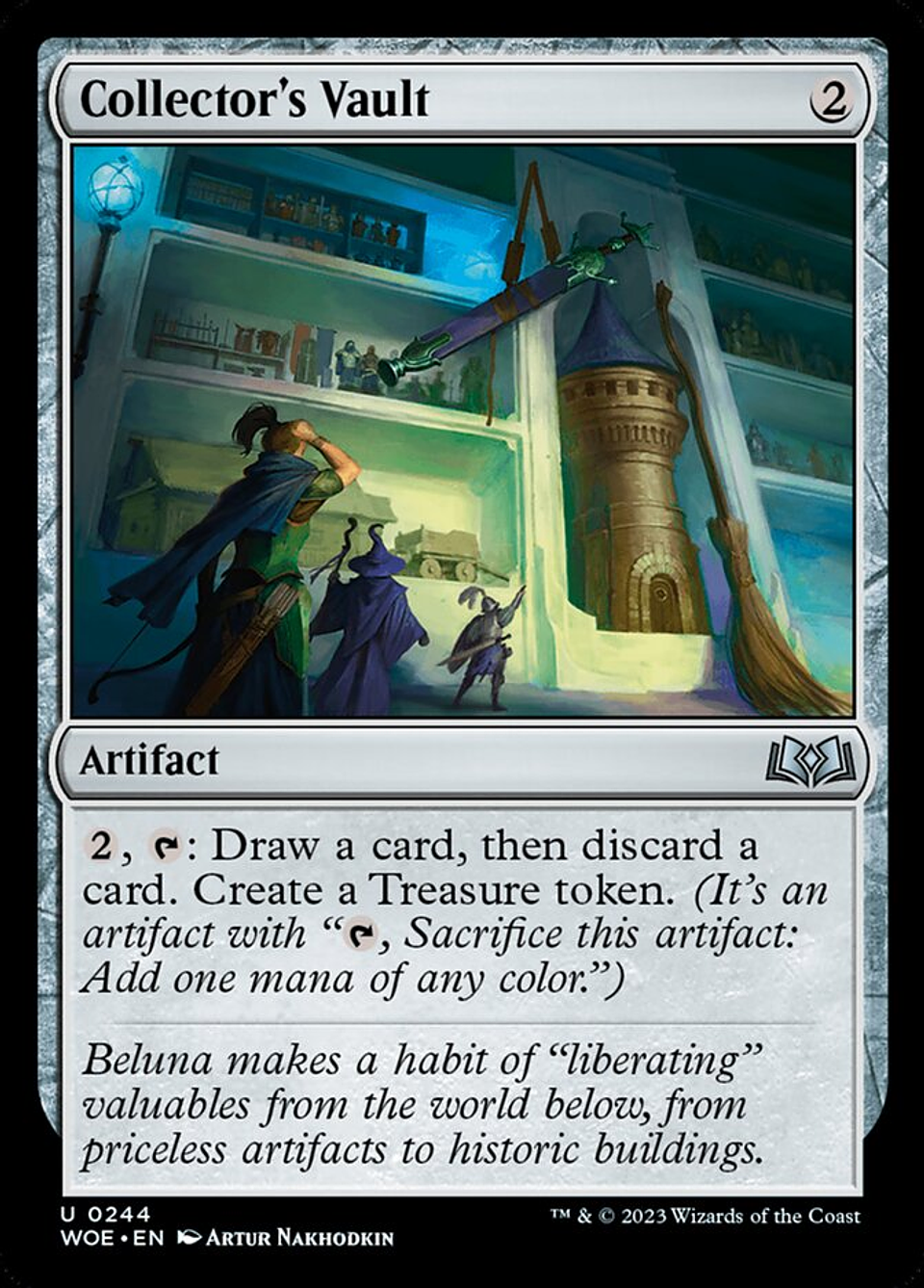 Collector's Vault (foil) | Inglés | EX | WOE 1
