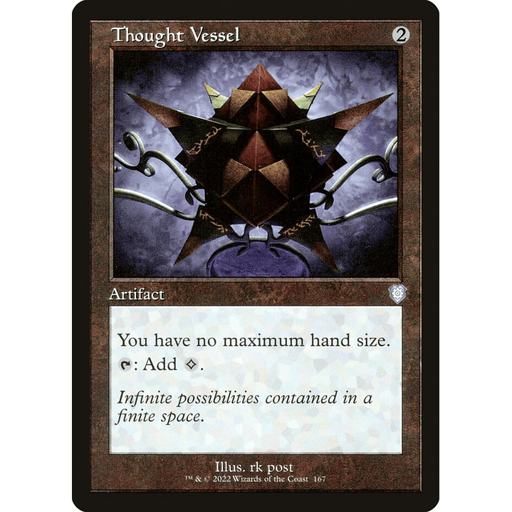 Thought Vessel (Retro Frame) | Inglés | NM | BRC 1