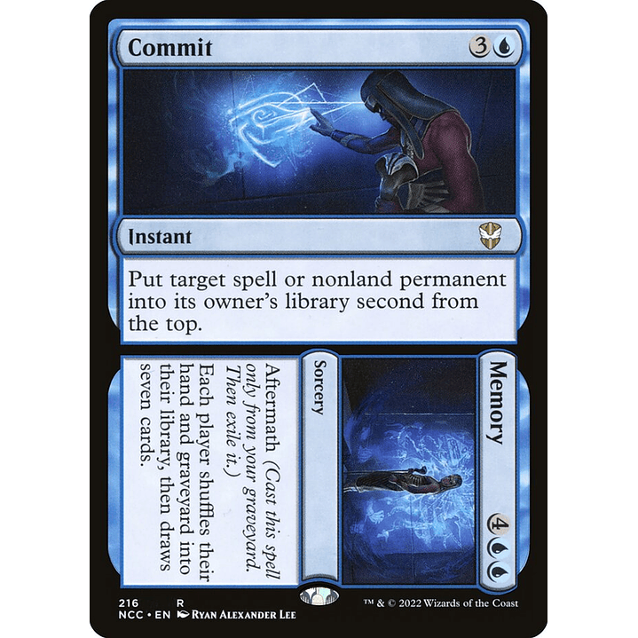 Commit // Memory | Inglés | NM | NCC 1