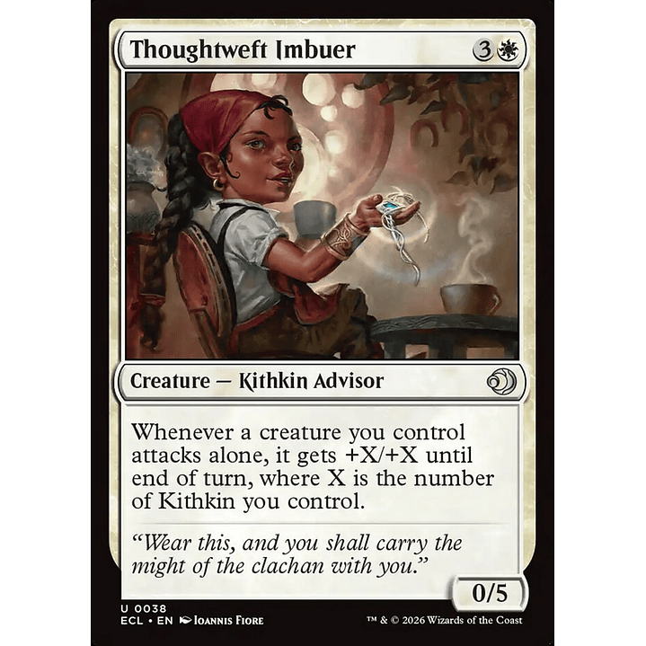 Thoughtweft Imbuer (foil) | Inglés | NM | ECL 1