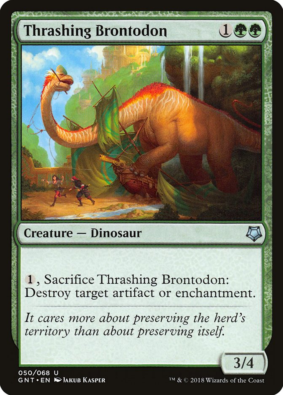 Thrashing Brontodon | Inglés | NM | GNT 1