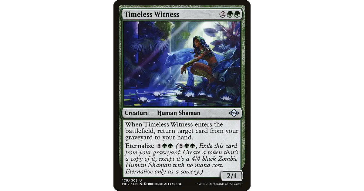 Timeless Witness | Inglés | EX | MH2
