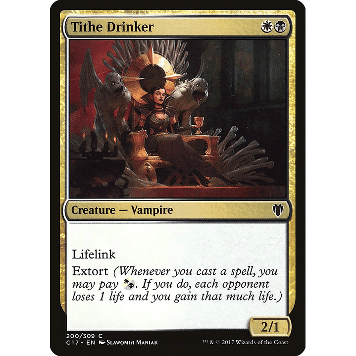 Tithe Drinker | Inglés | EX | C17 1