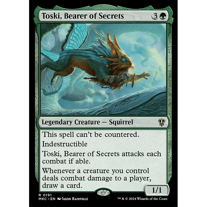 Toski, Bearer of Secrets | Inglés | NM | MKC 1