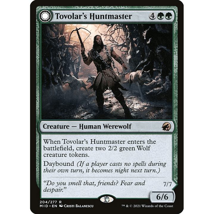Tovolar's Huntmaster // Tovolar's Packleader | Inglés | NM | MID 1
