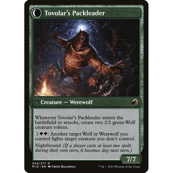 Tovolar's Huntmaster // Tovolar's Packleader | Inglés | NM | MID 2