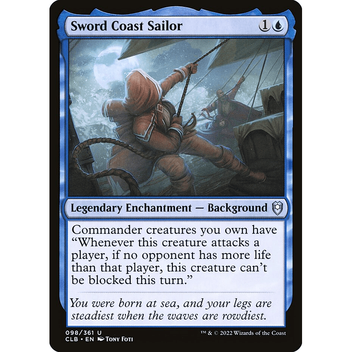 Sword Coast Sailor (foil) | Inglés | NM | CLB 1
