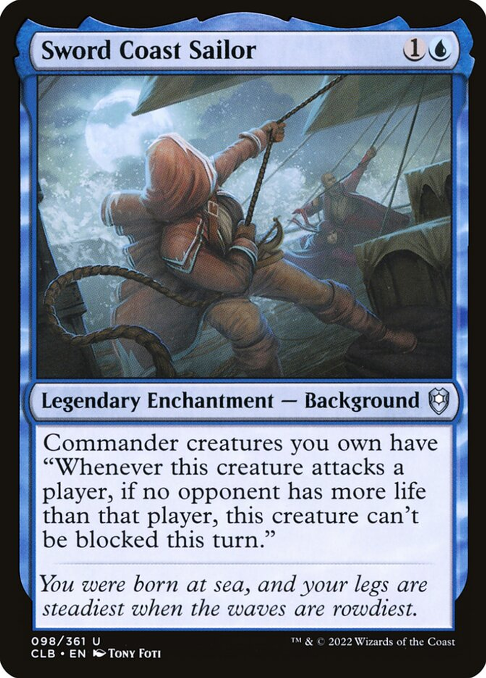 Sword Coast Sailor (foil) | Inglés | NM | CLB 1