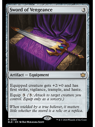 Sword of Vengeance | Inglés | NM | BLB