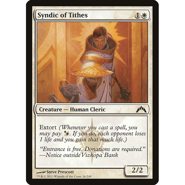 Syndic of Tithes | Español | VG | GTC 1