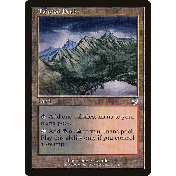 Tainted Peak (Retro Frame) | Español | NM | TOR 1