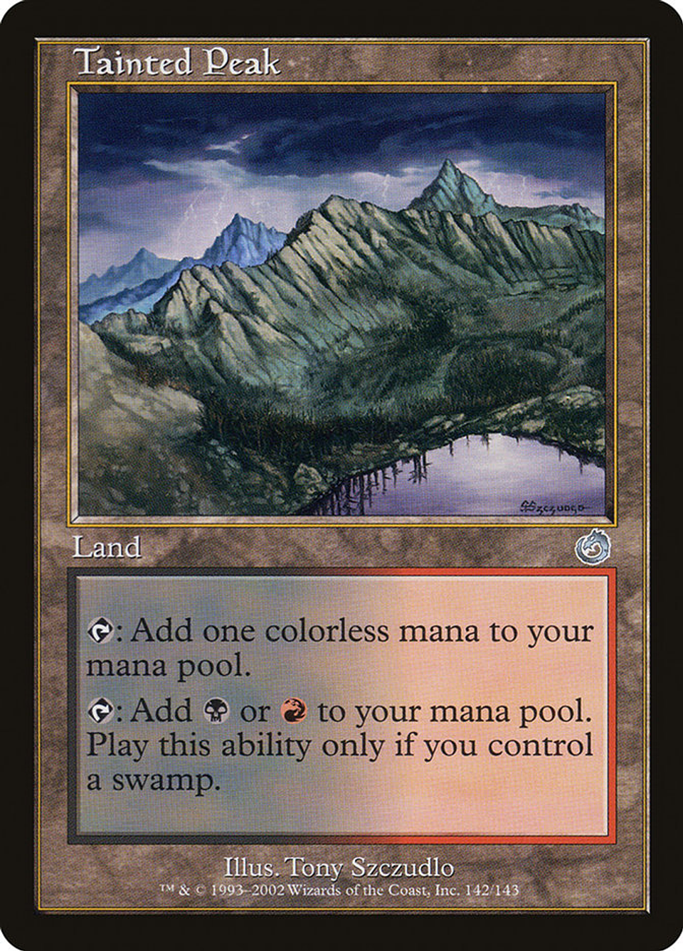 Tainted Peak (Retro Frame) | Español | NM | TOR 1